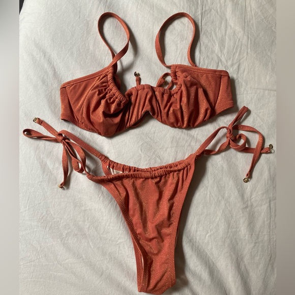 Ginger Glaze Victoria’s Secret String Bikini - Picture 2 of 9